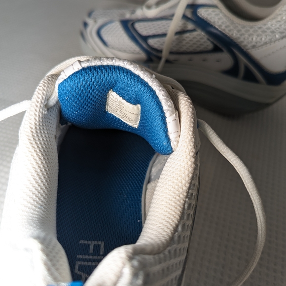 Fila Fit Walk-N-Sculpt Athletic Shoes, Blue/White, Size 7-1/2M - Picture 9 of 11